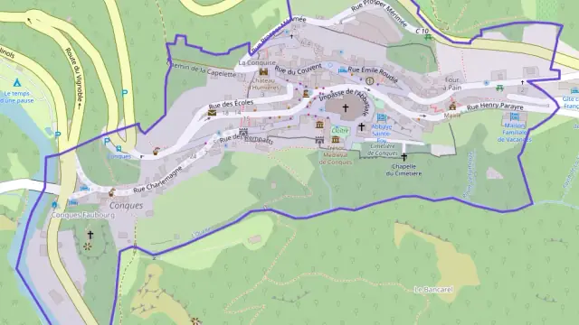 Appartement 57 m² deux pieces à vendre à Conques-en-Rouergue