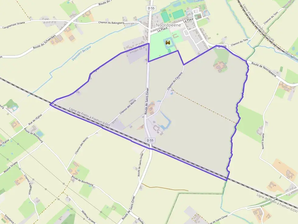 Appartement 63 m² deux pieces à vendre à Noordpeene