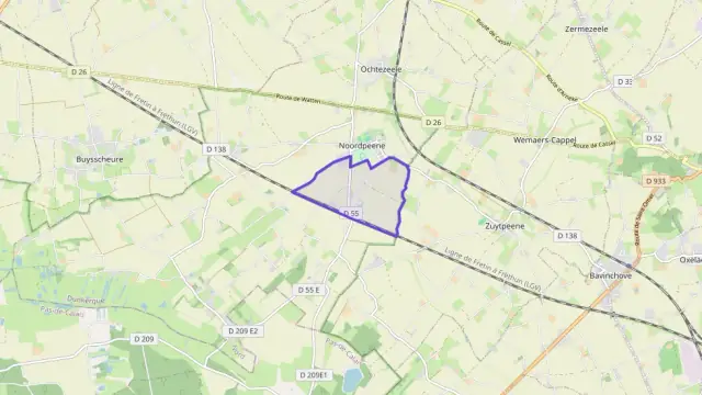 Appartement 63 m² deux pieces à vendre à Noordpeene