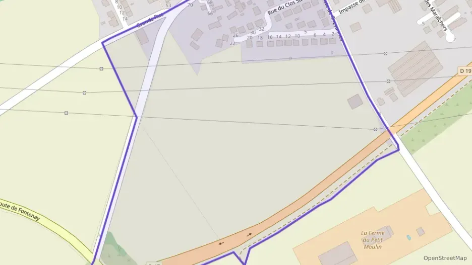 Appartement 32 m² une piece à vendre à Fontenay-le-Vicomte