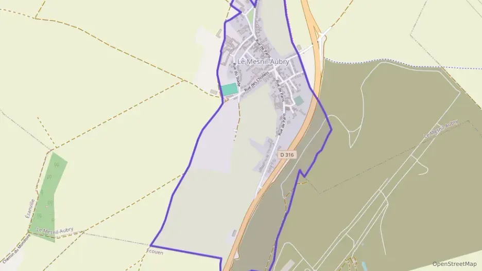 Appartement 37 m² deux pieces à vendre à Le Mesnil-Aubry Appartement 37 m² deux pieces à vendre à Le Mesnil-Aubry