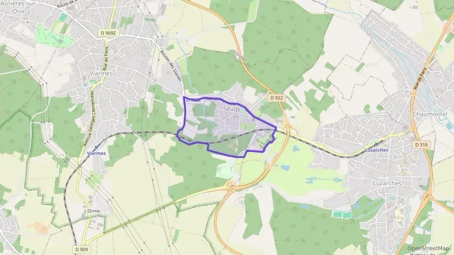 Appartement 52 m² deux pieces à vendre à Seugy Appartement 52 m² deux pieces à vendre à Seugy