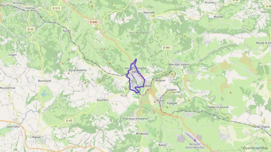 Appartement 47 m² deux pieces à vendre à Saint-Christophe-Vallon