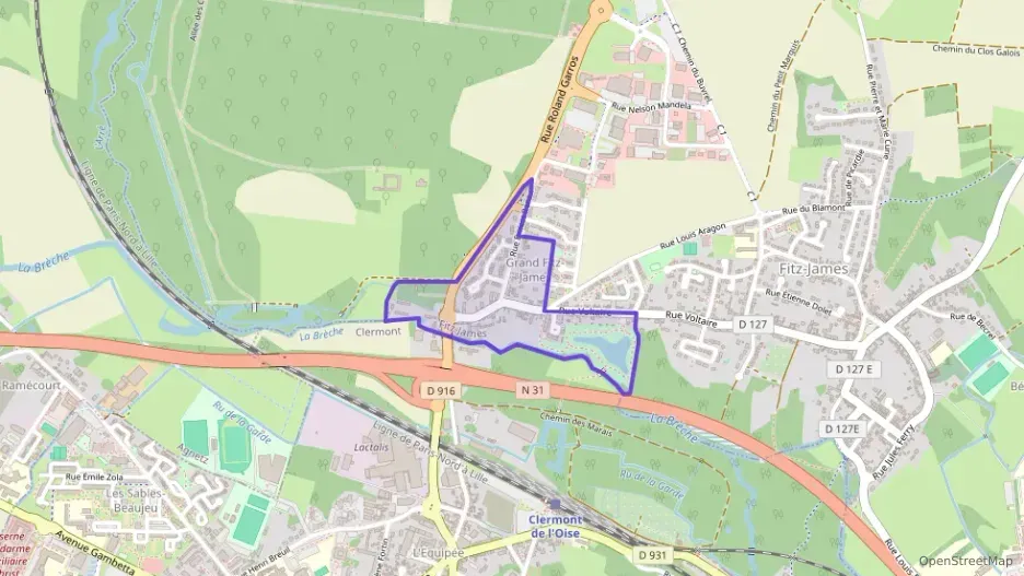 Appartement 32 m² deux pieces à vendre à Fitz-James