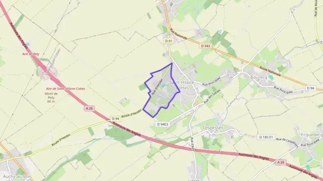 Appartement 45 m² deux pieces à vendre à Saint-Hilaire-Cottes