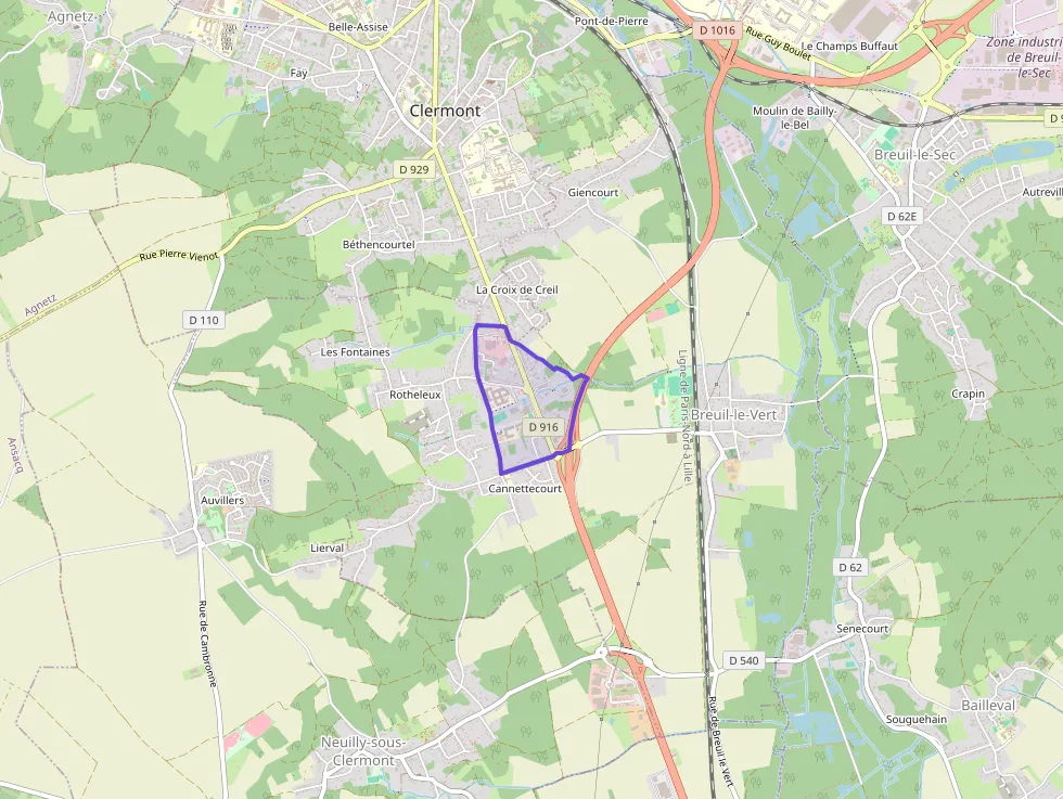 Appartement 51 m² deux pieces à vendre à Breuil-le-Vert