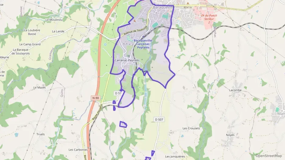 Appartement 54 m² deux pieces à vendre à Baraqueville Appartement 54 m² deux pieces à vendre à Baraqueville