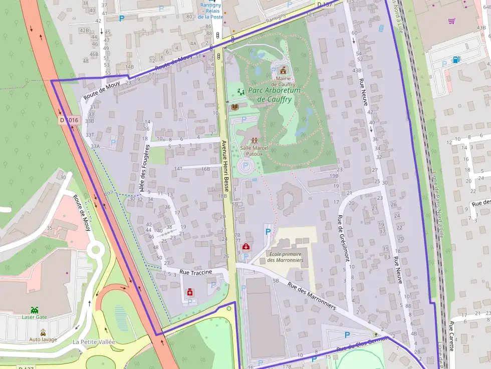 Appartement 53 m² trois pièces à vendre à Cauffry