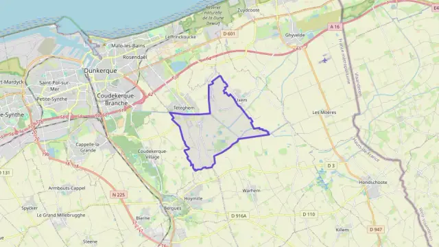 Appartement 53 m² deux pieces à vendre à Téteghem-Coudekerque-Village