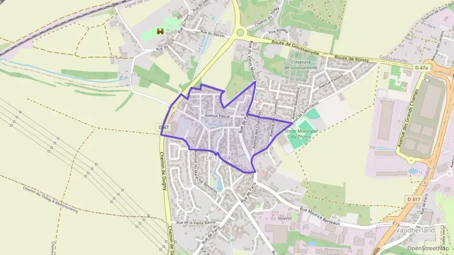 Appartement 57 m² trois pièces à vendre à Le Thillay