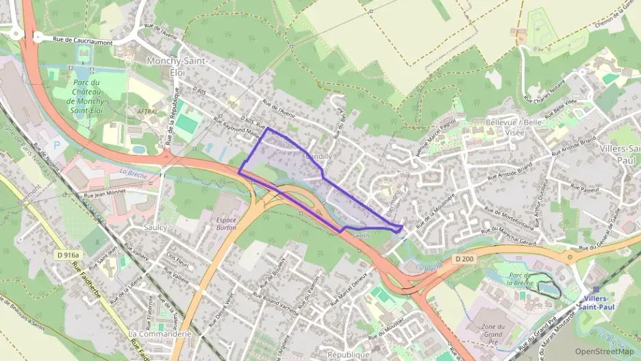 Appartement 55 m² trois pièces à vendre à Monchy-Saint-Éloi Appartement 55 m² trois pièces à vendre à Monchy-Saint-Éloi