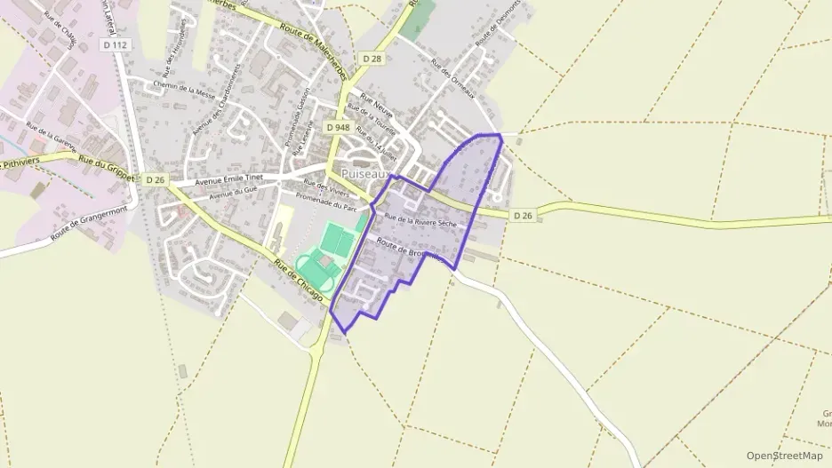 Appartement 50 m² trois pièces à vendre à Puiseaux Appartement 50 m² trois pièces à vendre à Puiseaux