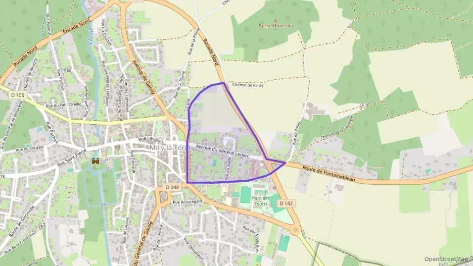 Appartement 73 m² quatre pièces à vendre à Milly-la-Forêt