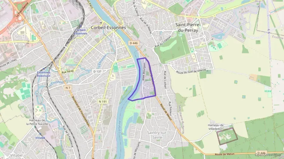 Appartement 47 m² deux pieces à vendre à Saintry-sur-Seine