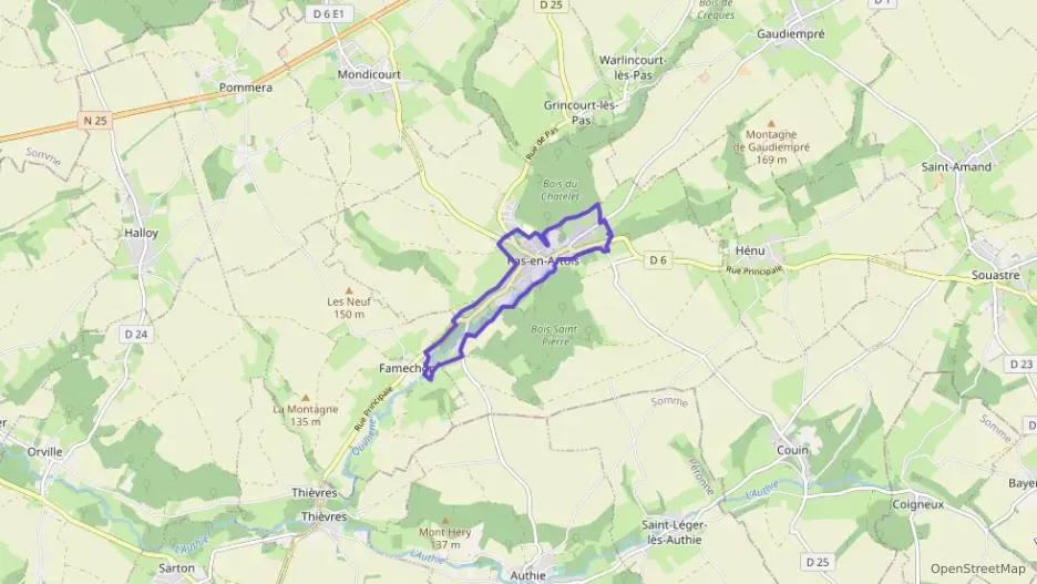 Appartement 72 m² quatre pièces à vendre à Pas-en-Artois Appartement 72 m² quatre pièces à vendre à Pas-en-Artois