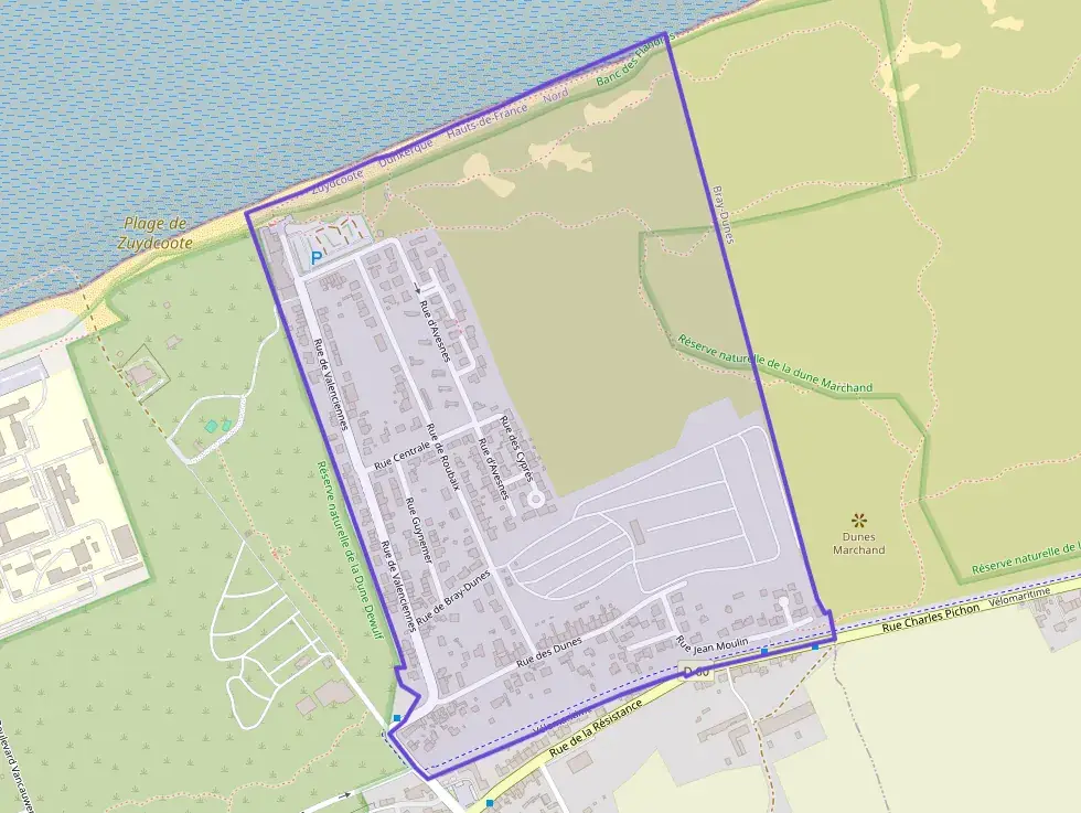 Appartement 60 m² deux pieces à vendre à Zuydcoote