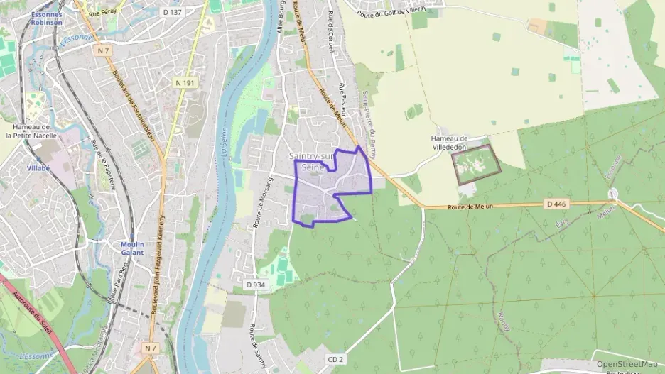 Appartement 72 m² quatre pièces à vendre à Saintry-sur-Seine