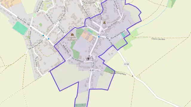 Appartement 70 m² trois pièces à vendre à Ravenel