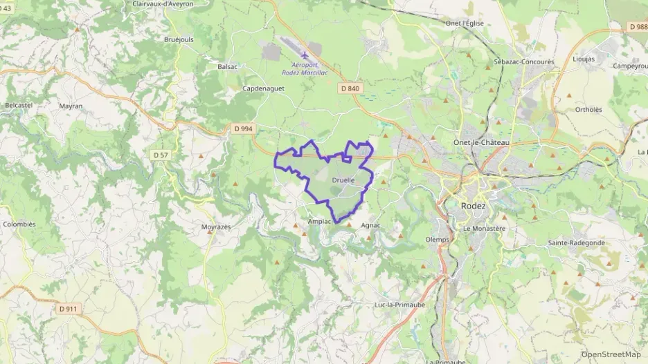 Appartement 53 m² deux pieces à vendre à Druelle Balsac Appartement 53 m² deux pieces à vendre à Druelle Balsac