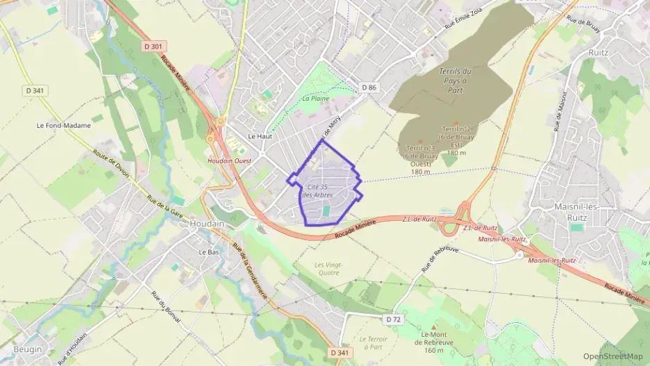 Appartement 37 m² deux pieces à vendre à Houdain Appartement 37 m² deux pieces à vendre à Houdain