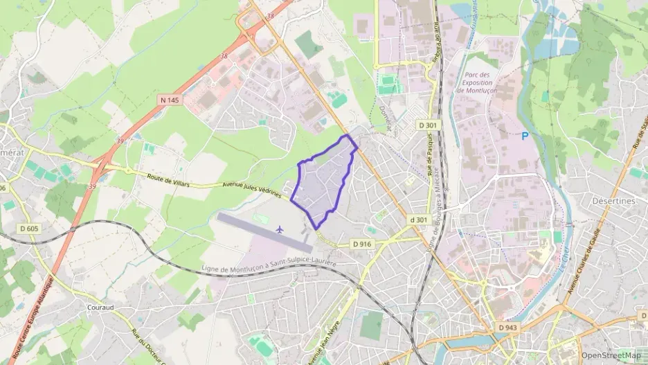 Appartement 41 m² trois pièces à vendre à Domérat