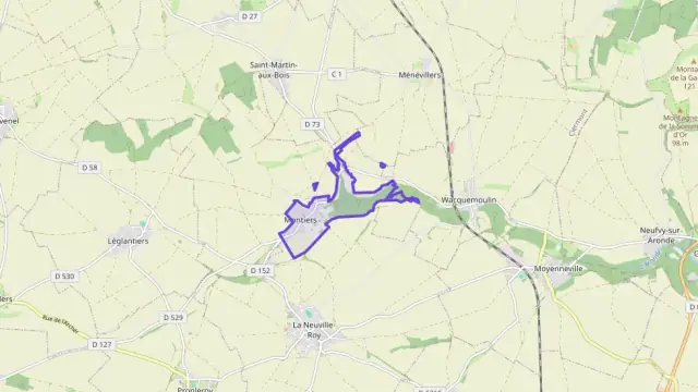 Appartement 60 m² trois pièces à vendre à Montiers