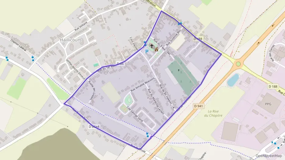 Appartement 57 m² quatre pièces à vendre à Haillicourt