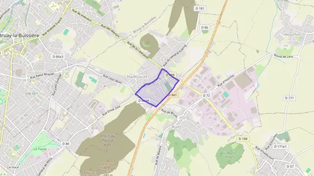 Appartement 57 m² quatre pièces à vendre à Haillicourt