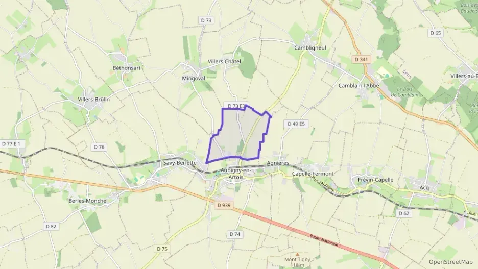 Appartement 41 m² deux pieces à vendre à Aubigny-en-Artois Appartement 41 m² deux pieces à vendre à Aubigny-en-Artois