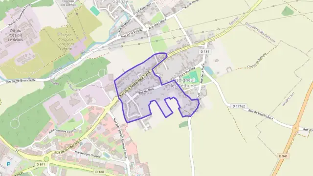 Appartement 55 m² trois pièces à vendre à Hesdigneul-lès-Béthune