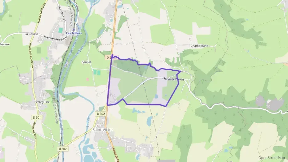 Appartement 75 m² trois pièces à vendre à Saint-Victor