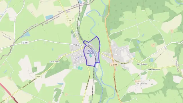 Appartement 30 m² une piece à vendre à Vallon-en-Sully