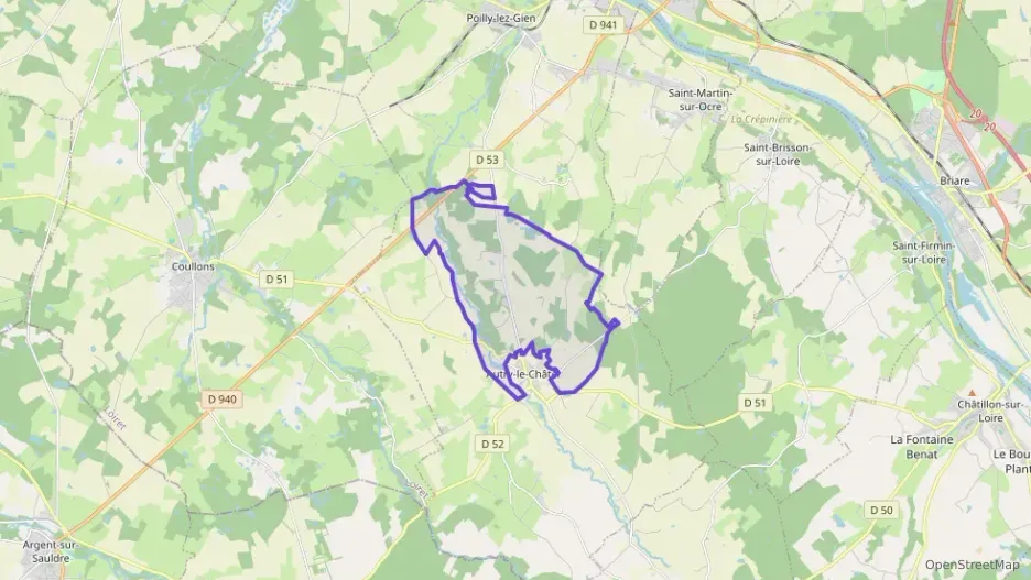 Appartement 50 m² trois pièces à vendre à Autry-le-Châtel