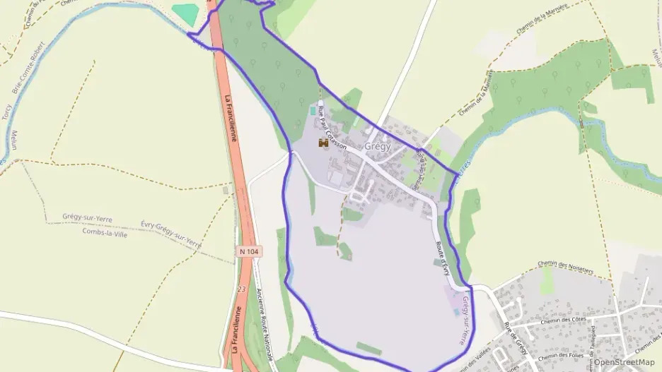 Appartement 50 m² trois pièces à vendre à Évry-Grégy-sur-Yerre