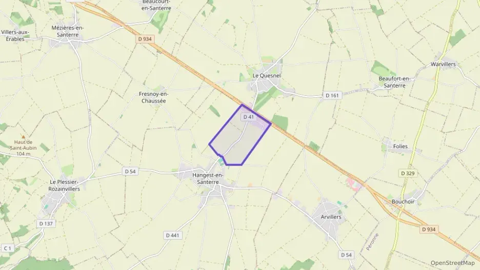 Appartement 100 m² quatre pièces à vendre à Hangest-en-Santerre Appartement 100 m² quatre pièces à vendre à Hangest-en-Santerre