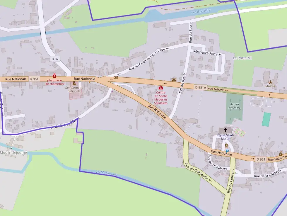 Appartement 64 m² trois pièces à vendre à Charenton-du-Cher