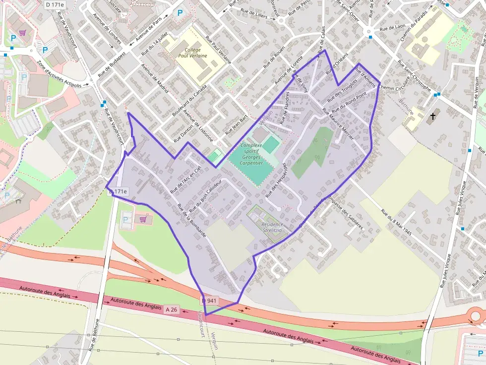 Appartement 44 m² deux pieces à vendre à Verquin