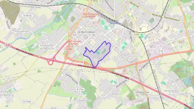 Appartement 44 m² deux pieces à vendre à Verquin