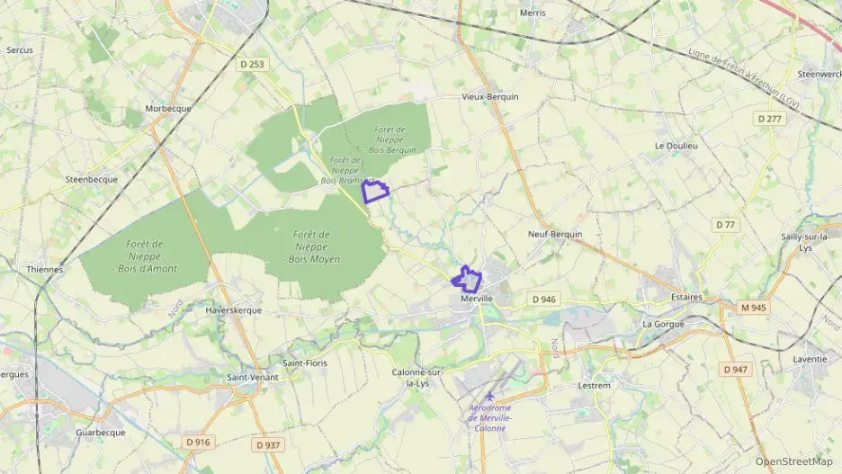 Appartement 65 m² trois pièces à vendre à Merville