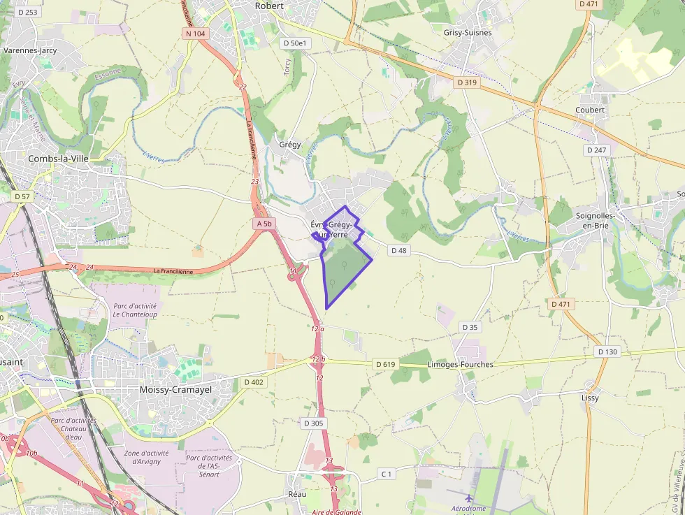 Appartement 55 m² trois pièces à vendre à Évry-Grégy-sur-Yerre