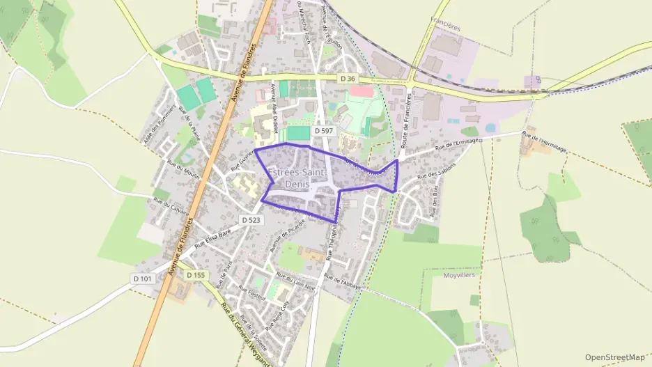 Appartement 53 m² trois pièces à vendre à Estrées-Saint-Denis