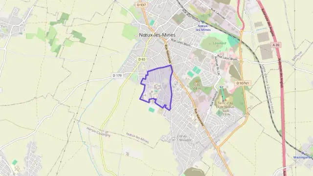 Appartement 35 m² une piece à vendre à Nœux-les-Mines