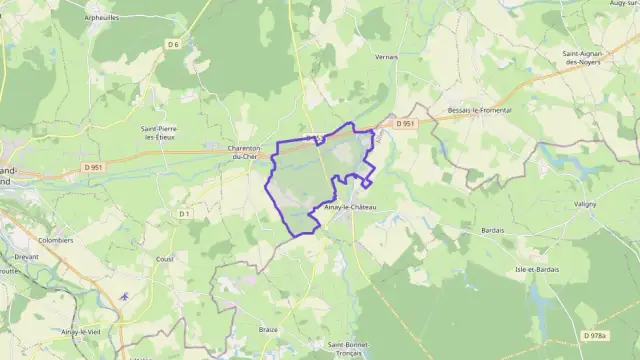 Appartement 58 m² deux pieces à vendre à Charenton-du-Cher