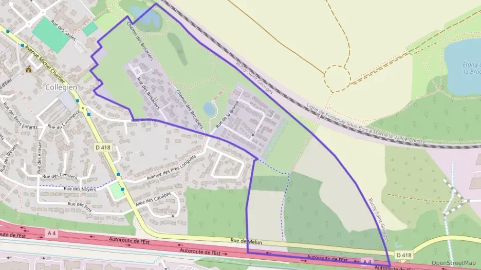 Appartement 63 m² trois pièces à vendre à Collégien