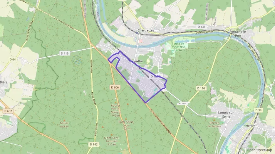 Appartement 33 m² deux pieces à vendre à Bois-le-Roi