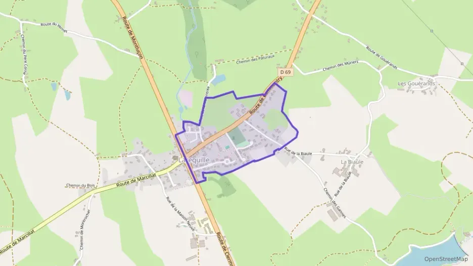 Appartement 26 m² une piece à vendre à Durdat-Larequille