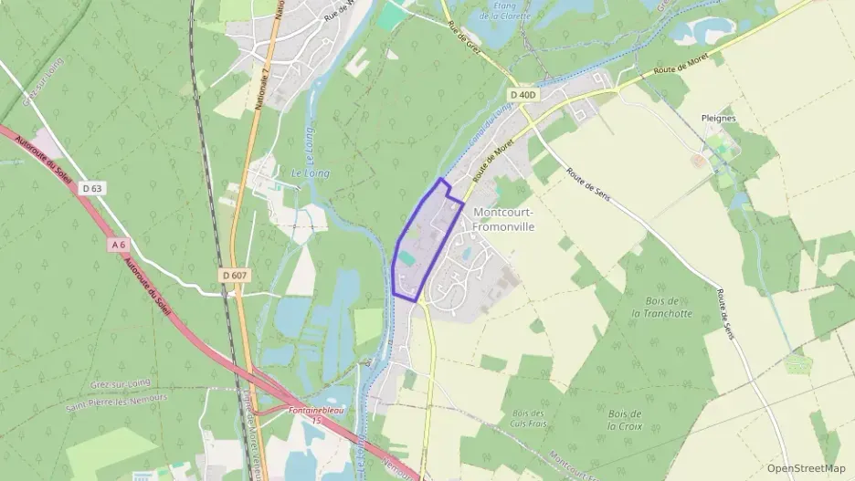 Appartement 46 m² deux pieces à vendre à Montcourt-Fromonville Appartement 46 m² deux pieces à vendre à Montcourt-Fromonville