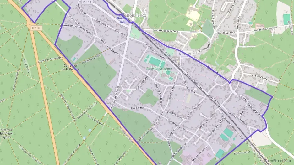 Appartement 80 m² trois pièces à vendre à Bois-le-Roi