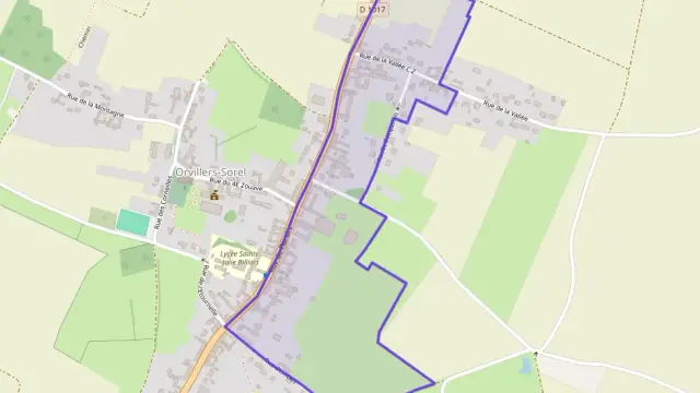 Appartement 42 m² deux pieces à vendre à Orvillers-Sorel