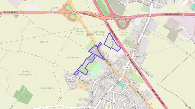 Appartement 51 m² deux pieces à vendre à Aix-Noulette